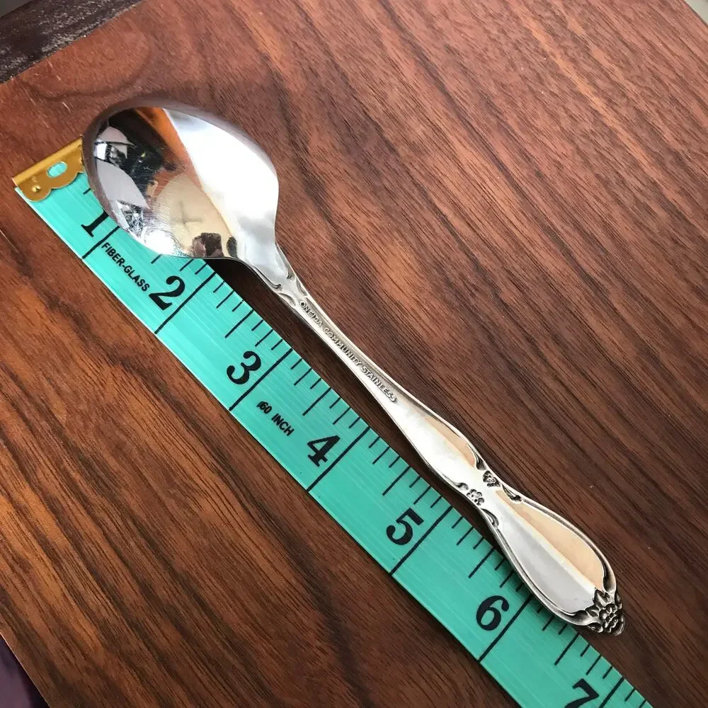 Oneida Community CHATELAINE Stainless Betty Crocker Glossy Flatware SPOON
